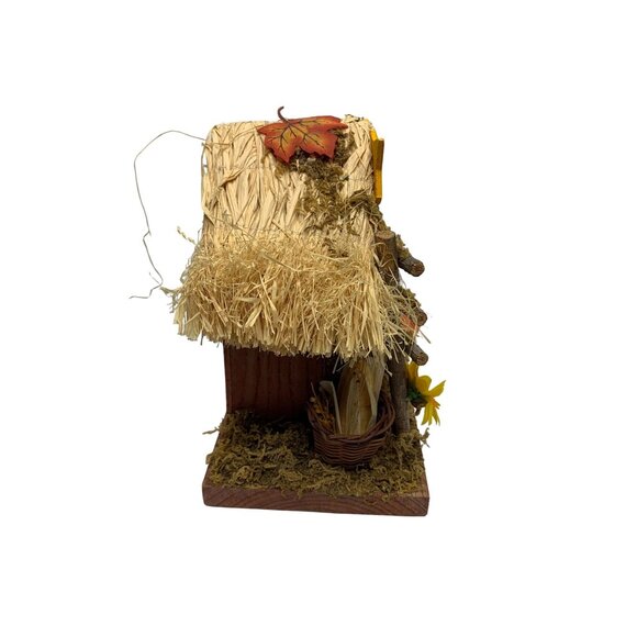 Home Sweet Home Bird Nest Pumpkin Fall 8.5xx8x5 Sunflower Decor Decoration - Picture 3 of 5